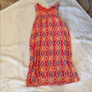 Orange boutique dress